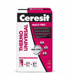 Adeziv si masa de spaclu Ceresit Thermo Universal Multi Pro, 25 kg
